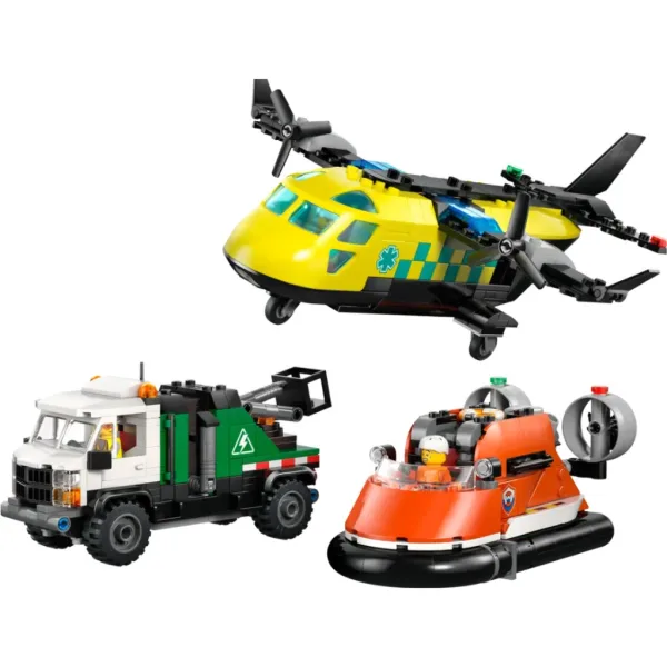 LEGO® City: Letadlo, vysokozdvižný vozík a vzduchový polštář remix (60505) obrázek 2