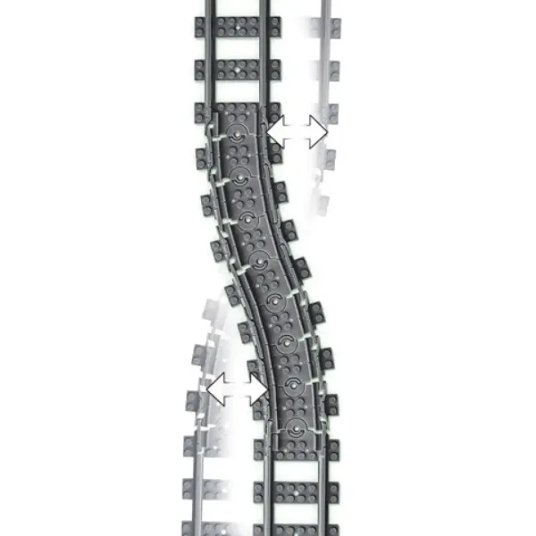 LEGO® City: Železniční tratě (60205) obrázek 3