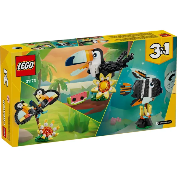 LEGO® Creator: Divoká zvířata: Tropický tukán (31173) obrázek 8