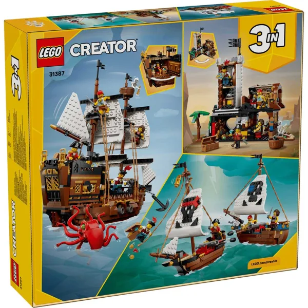 LEGO® Creator: Ikonická pirátská loď (31387) obrázek 9