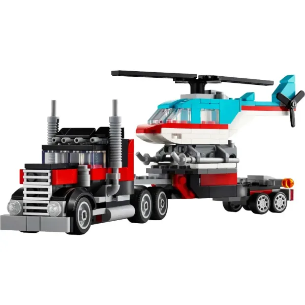 LEGO® Creator: Plachtový nákladní automobil a helikoptéra (31146) obrázek 5