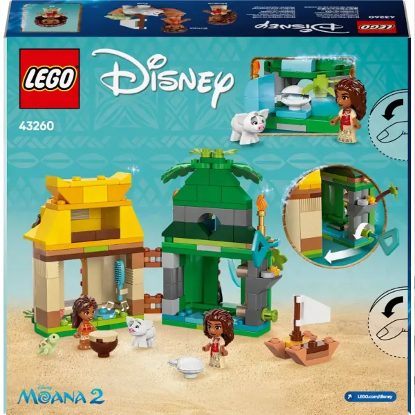 LEGO® Disney: Vaiana zábavná dobrodružství na ostrově (43260) obrázek 5