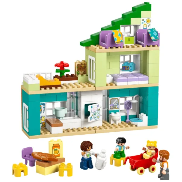 LEGO® DUPLO®: 3 v 1 moderní rodinný dům s figurkami (10470) obrázek 2
