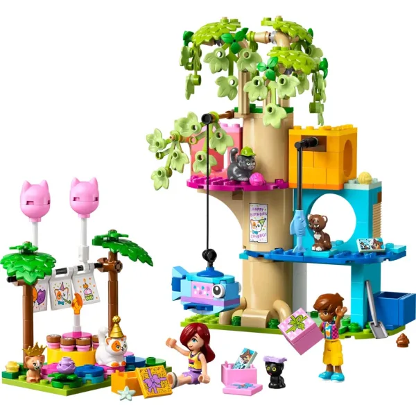 LEGO® Friends: Narozeninová kočičí párty a domek na stromě pro kočky (42666) obrázek 3