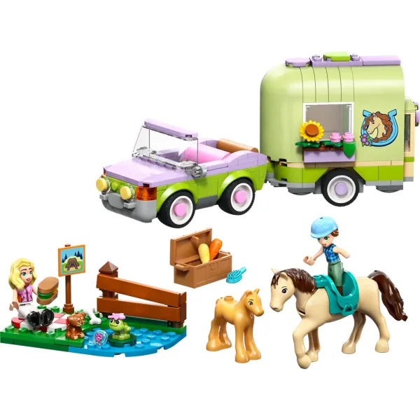 LEGO® Friends: Přepravník pro koně a jezdce (42695) obrázek 2
