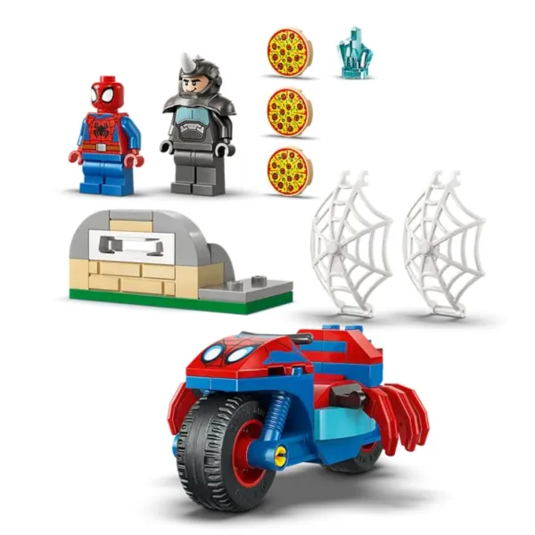 LEGO® Marvel: Motocyklista Spider-Man vs. Rhino (11206) obrázek 3