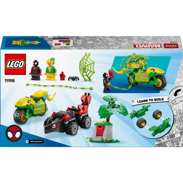 LEGO® Marvel: Spin a Electro - Pronásledování s dinosaurem (11198) obrázek 2
