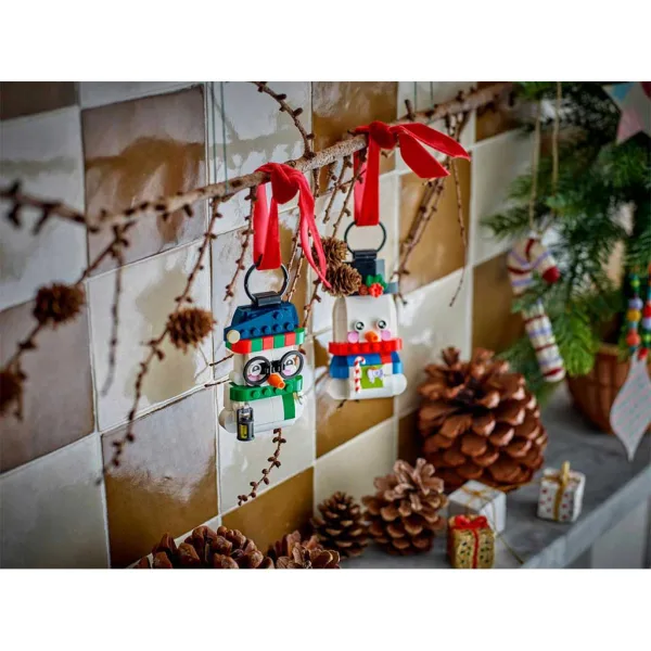 LEGO®: Sněhulákové vánoční ozdoby (40812) obrázek 4