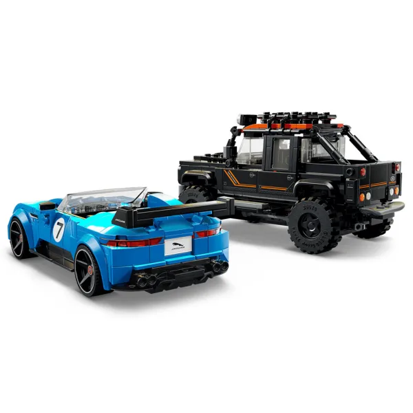 LEGO® Speed Champions: Jaguar Project 7 a Land Rover Defender (77264) obrázek 5