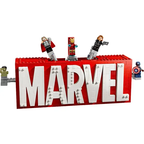 LEGO® Super Heroes: MARVEL logo a minifigurky (76313) obrázek 2