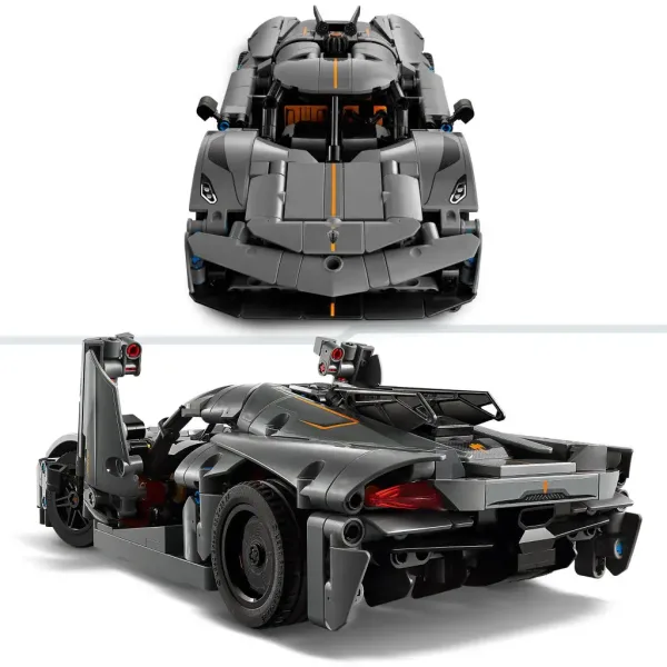 LEGO® Technic: Koenigsegg Jesko Absolut šedé hyperauto (42173) obrázek 2