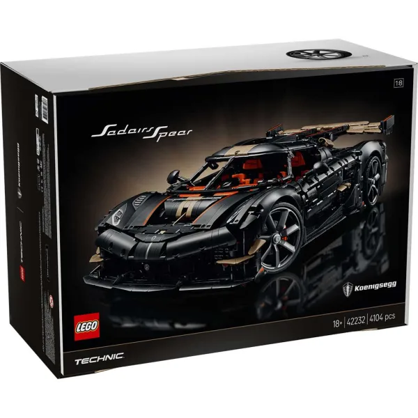 LEGO® Technic: Koenigsegg Sadairův oštěp superauto (42232) obrázek 10