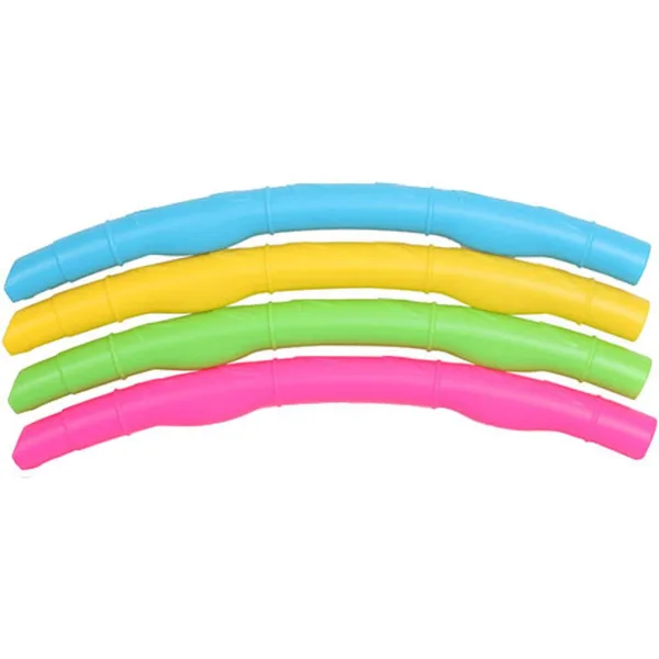 Luna: Duhový 8dílný skládací hula hoop 83cm obrázek 2