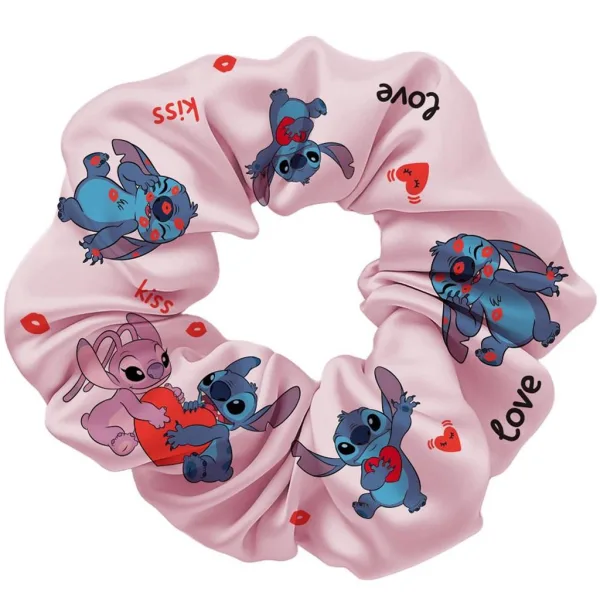 Luna: Lilo a Stitch 2ks gumiček do vlasů scrunchies set obrázek 3