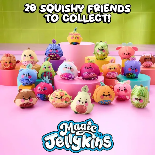 Magic Jellykins balení 2 překvapivých plyšových figurek - Spin Master obrázek 3