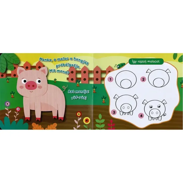Magnetická tabule - Kresli legrační farmářská zvířata obrázek 3