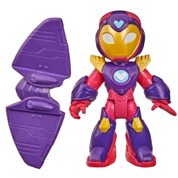 Marvel Iron Man a jeho fantastičtí přátelé: Iron Heart figurka s doplňky - Hasbro obrázek 2