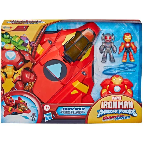 Marvel Iron Man a jeho úžasní přátelé - Giant Sized Armor Iron Jet herní set - Hasbro obrázek 1