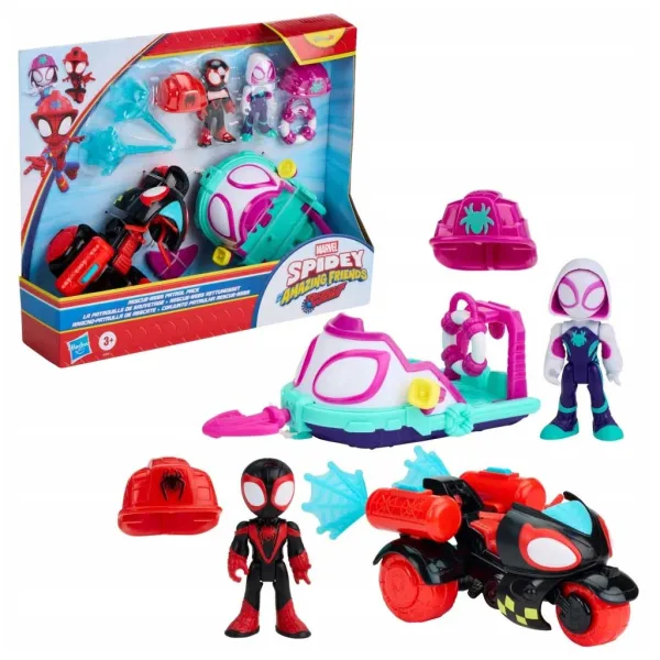 Marvel: Spidey a jeho úžasní přátelé Rescue Webs Patrol hrací set - Hasbro obrázek 2