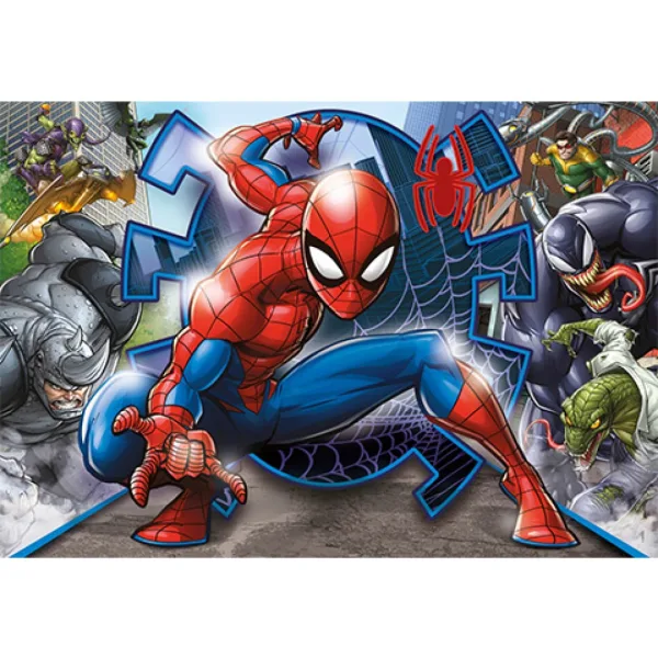 Marvel Spider-Man Supercolor 104ks puzzle - Clementoni obrázek 2
