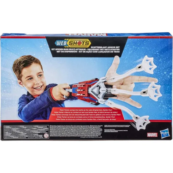 Marvel Spider-Man: Web Shots Scatterblast Armor herní sada - Hasbro obrázek 2