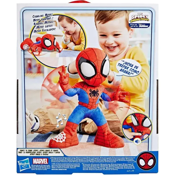 Marvel Spidey a jeho úžasní přátelé: Taneční interaktivní Spidey plyšák - Hasbro obrázek 2