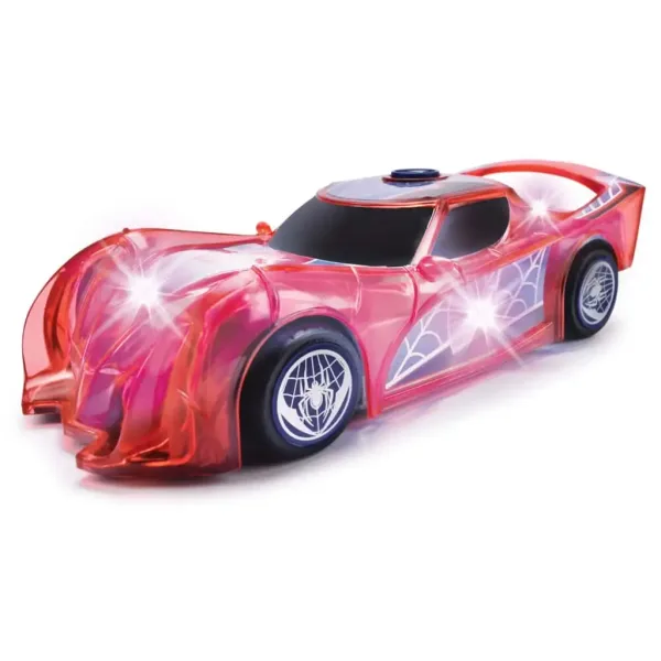 Marvel: Světelný hrdina Spider-Man postava vozidlo se světelnými a zvukovými efekty - Jada Toys obrázek 3