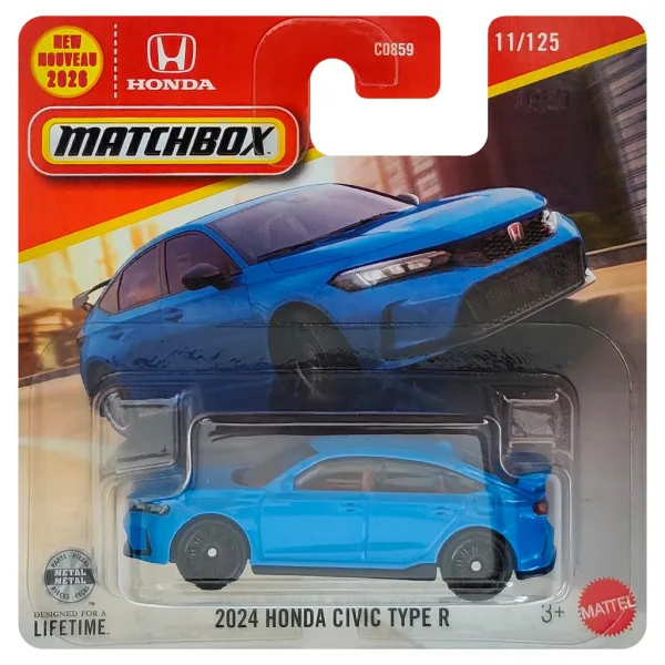 Matchbox: 2024 Honda Civic Type R autíčko 1/64 - Mattel obrázek 1