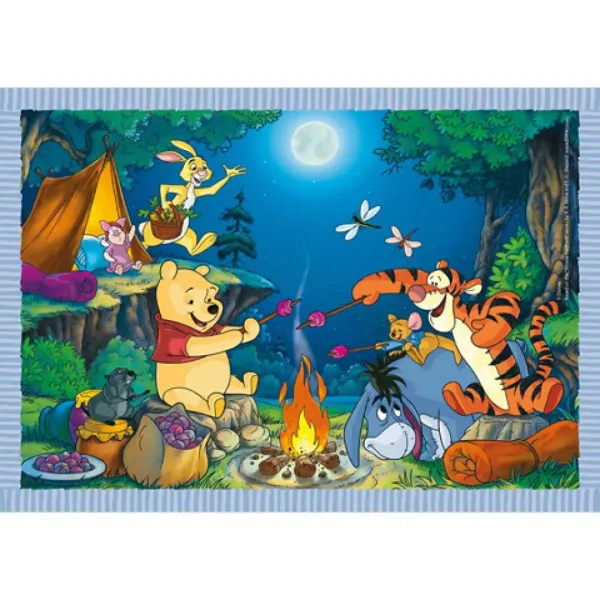 Medvídek Pú 4 v 1 puzzle - Clementoni obrázek 3