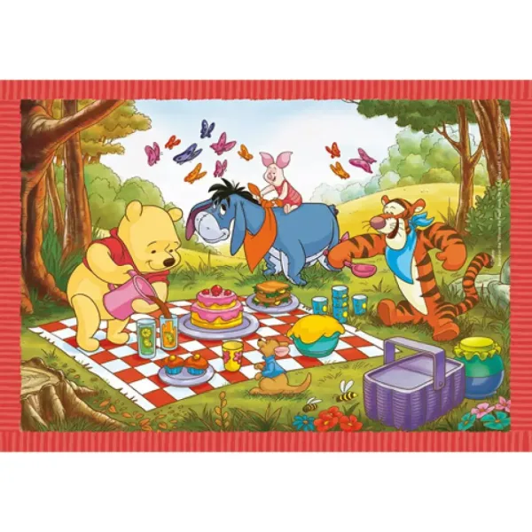 Medvídek Pú 4 v 1 puzzle - Clementoni obrázek 4