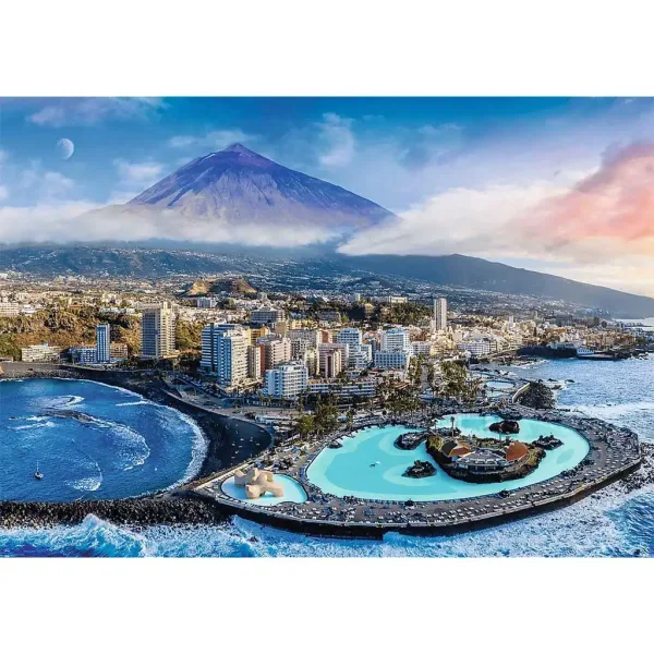 Město Tenerife, Španělsko 1000ks HQ puzzle skládačka - Trefl obrázek 2