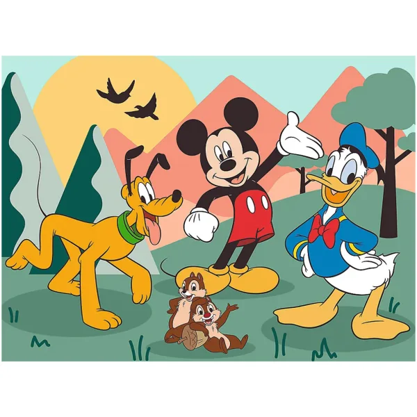 Mickey myš a její přátelé 30dílné prémiové puzzle - Trefl obrázek 2