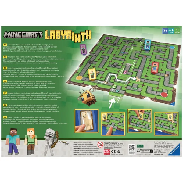 Minecraft bludiště společenská hra - Ravensburger obrázek 3