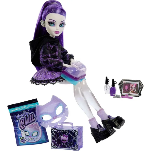 Monster High: Péče o příšerky panenka - Spectra - Mattel obrázek 2