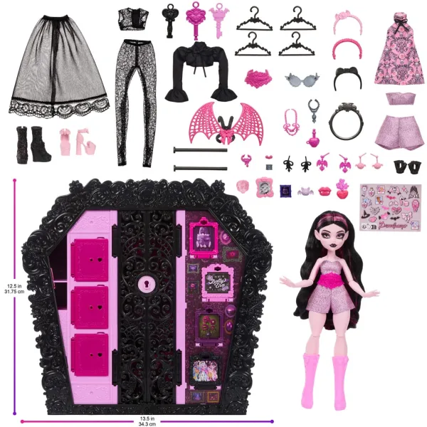 Monster High Rémtrendi Oblečení Draculaura S Panenkou - Mattel obrázek 6