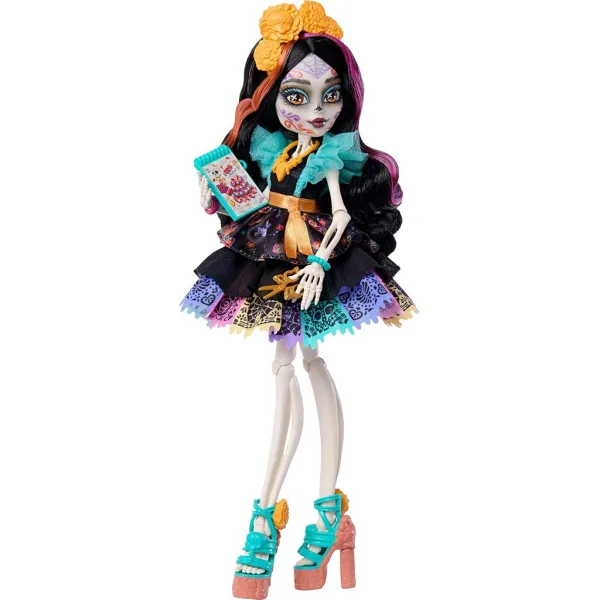 Monster High Skelita Calaveras panenka s doplňky - Mattel obrázek 3