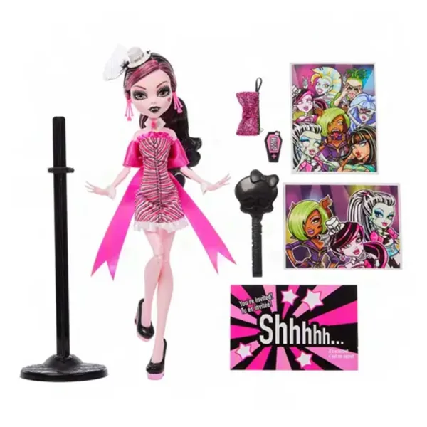 Monster High: Úsvit tance Draculaura panenka - Mattel obrázek 2