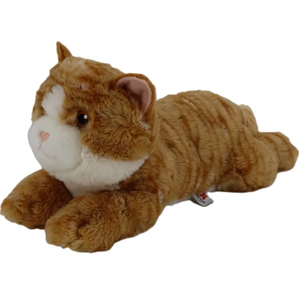 Nicotoy: Ležící plyšová kočka v několika barevných variantách 38cm 1ks – Simba Toys obrázek 4