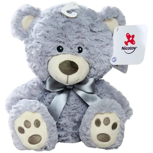 Nicotoy: Sedící plyšový medvěd v několika barevných variantách 25cm 1ks – Simba Toys obrázek 3