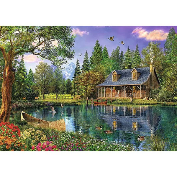 Odpolední idyla 4000 dílků puzzle - Trefl obrázek 2