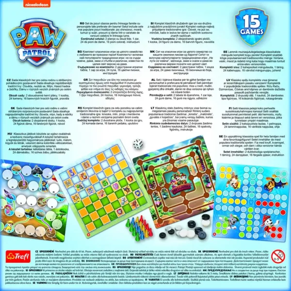 Paw Patrol 15 v 1 desková hra kolekce - Trefl obrázek 4
