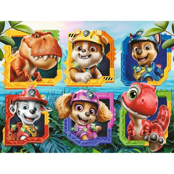 Paw Patrol ostrov dinosaurů 30ks puzzle - Trefl obrázek 2