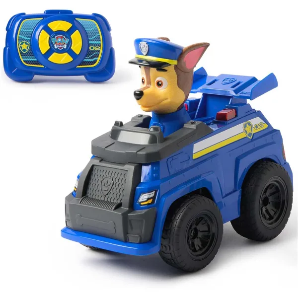 Paw Patrol: RC Chase vozidlo na dálkové ovládání 25cm - Spin Master obrázek 2