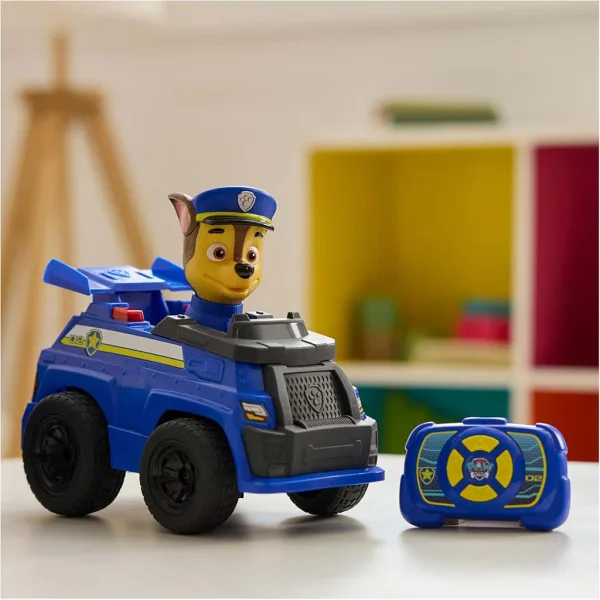 Paw Patrol: RC Chase vozidlo na dálkové ovládání 25cm - Spin Master obrázek 3