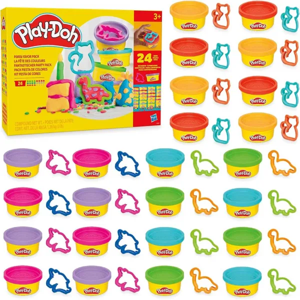 Play-Doh: Party sada 24 ks modelíny a doplňky - Hasbro obrázek 2