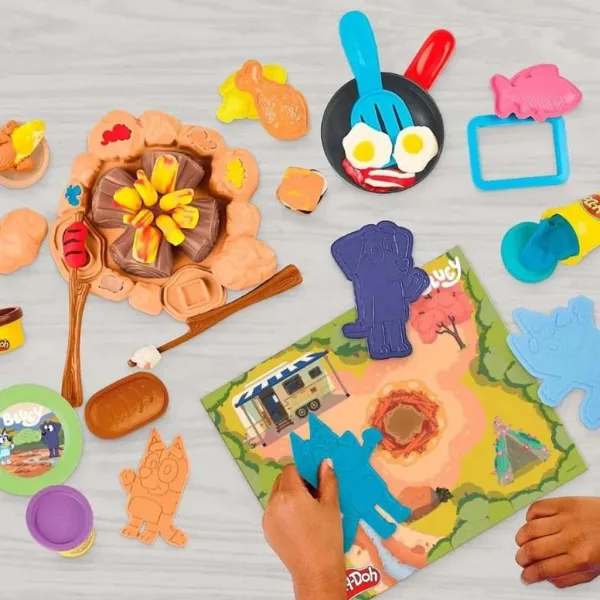 Play-Doh: Bluey jde kempovat – herní sada - Hasbro obrázek 3
