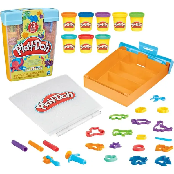 Play-Doh: Sada na tvarování zvířátek s 8 ks modelíny - Hasbro obrázek 2