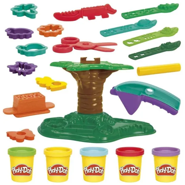 Play-Doh: Treetop creations modelína set 5ks s kelímky a dalšími doplňky - Hasbro obrázek 3