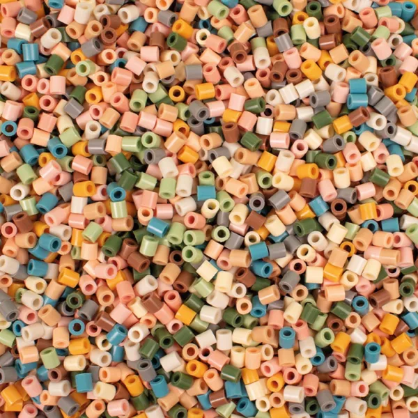 PlayBox: 5mm MIDI pastelové barvy žehlitelné korálky v kbelíku 5000ks sada obrázek 2