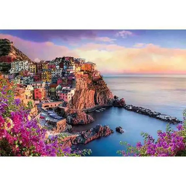 Pobřeží Manarola 1500 dílků puzzle - Trefl obrázek 2